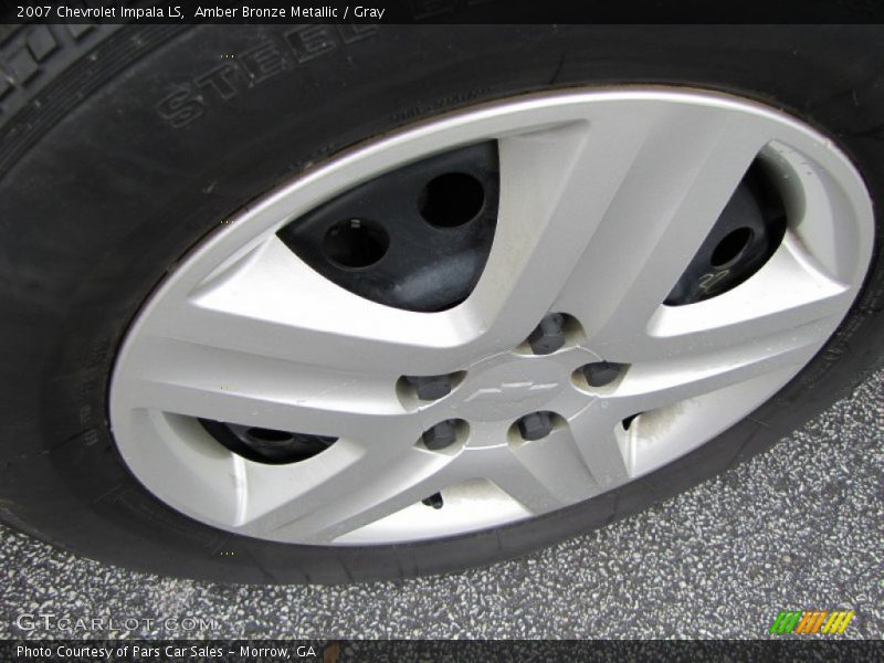 Amber Bronze Metallic / Gray 2007 Chevrolet Impala LS