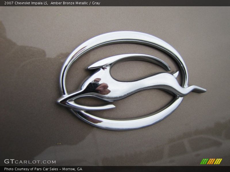 Amber Bronze Metallic / Gray 2007 Chevrolet Impala LS