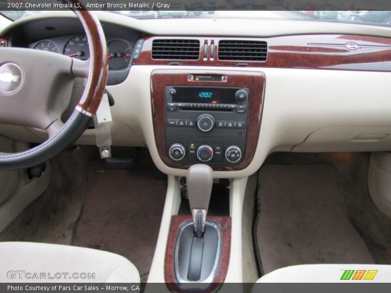 Amber Bronze Metallic / Gray 2007 Chevrolet Impala LS
