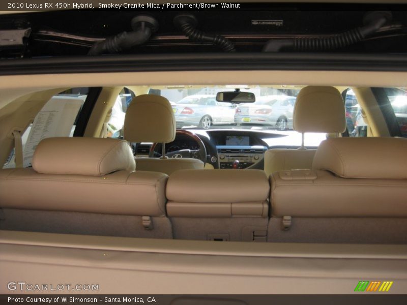 Smokey Granite Mica / Parchment/Brown Walnut 2010 Lexus RX 450h Hybrid