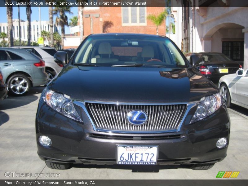 Smokey Granite Mica / Parchment/Brown Walnut 2010 Lexus RX 450h Hybrid