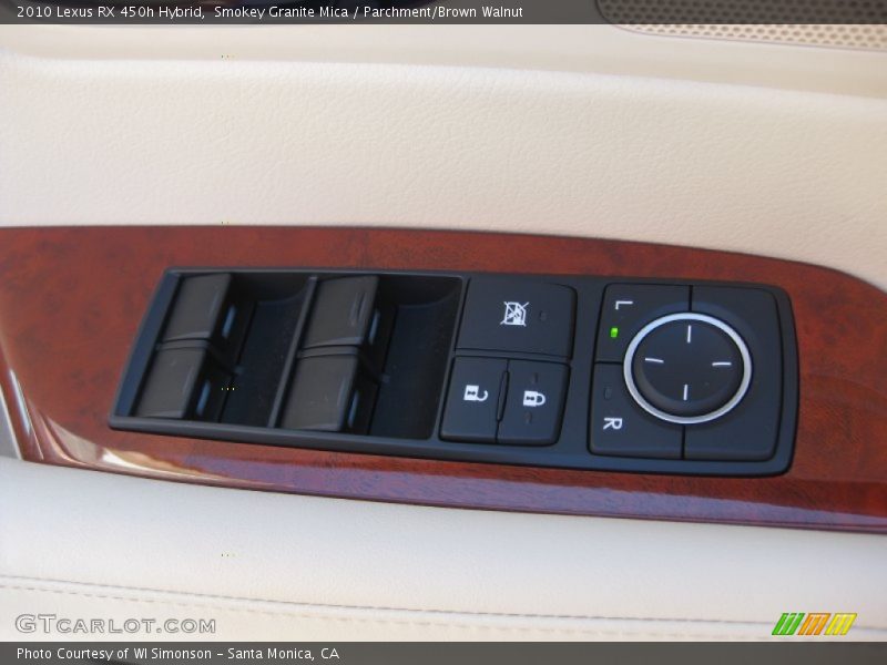 Smokey Granite Mica / Parchment/Brown Walnut 2010 Lexus RX 450h Hybrid