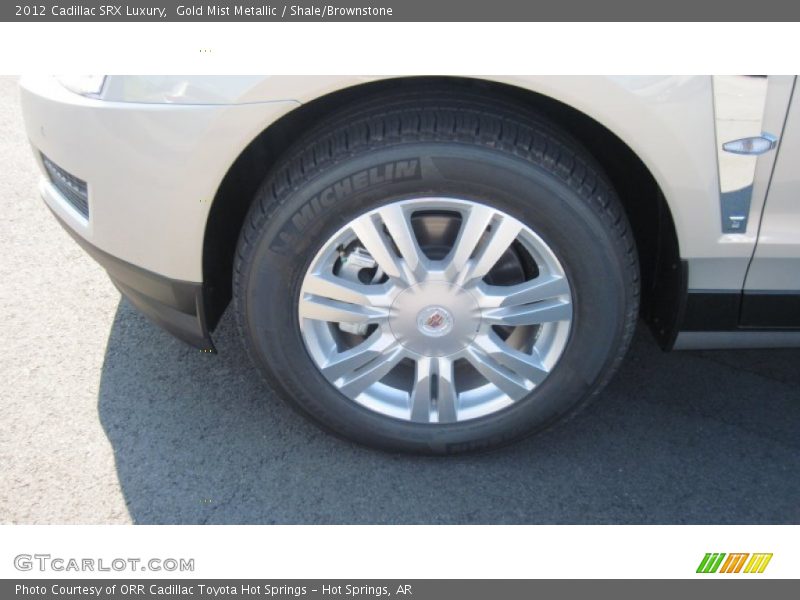 Gold Mist Metallic / Shale/Brownstone 2012 Cadillac SRX Luxury