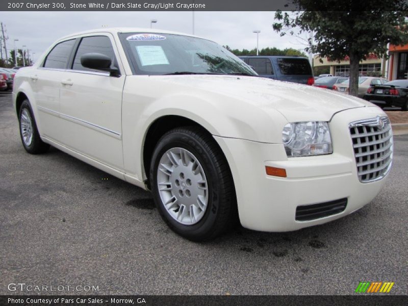 Stone White / Dark Slate Gray/Light Graystone 2007 Chrysler 300
