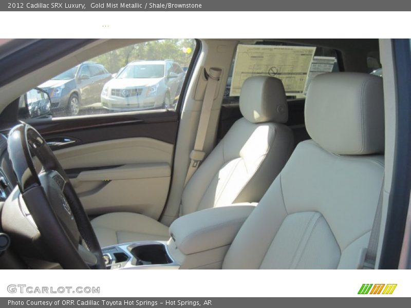 Gold Mist Metallic / Shale/Brownstone 2012 Cadillac SRX Luxury