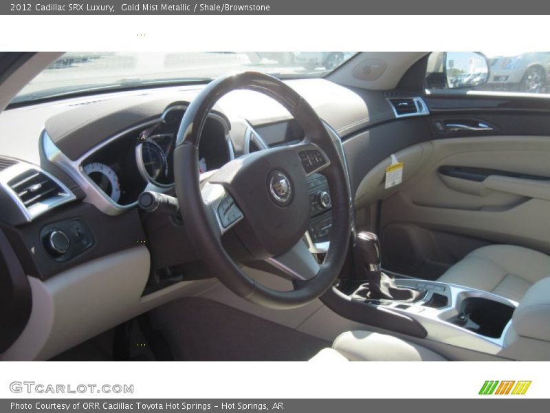 Gold Mist Metallic / Shale/Brownstone 2012 Cadillac SRX Luxury