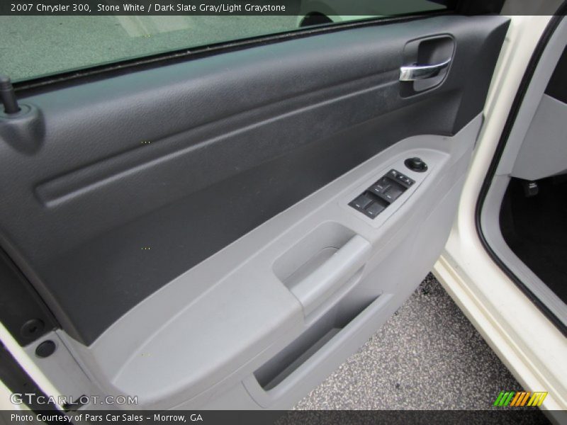 Stone White / Dark Slate Gray/Light Graystone 2007 Chrysler 300