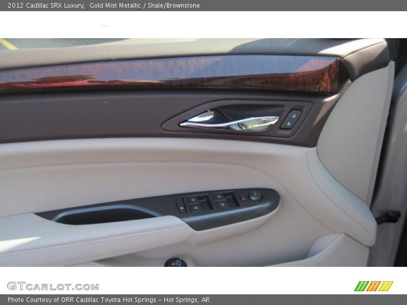Gold Mist Metallic / Shale/Brownstone 2012 Cadillac SRX Luxury