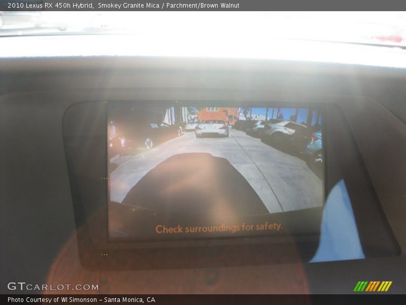 Smokey Granite Mica / Parchment/Brown Walnut 2010 Lexus RX 450h Hybrid