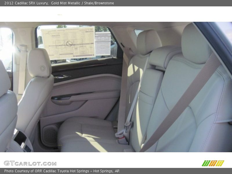 Gold Mist Metallic / Shale/Brownstone 2012 Cadillac SRX Luxury