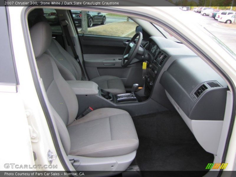 Stone White / Dark Slate Gray/Light Graystone 2007 Chrysler 300