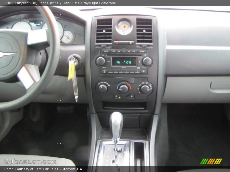 Stone White / Dark Slate Gray/Light Graystone 2007 Chrysler 300