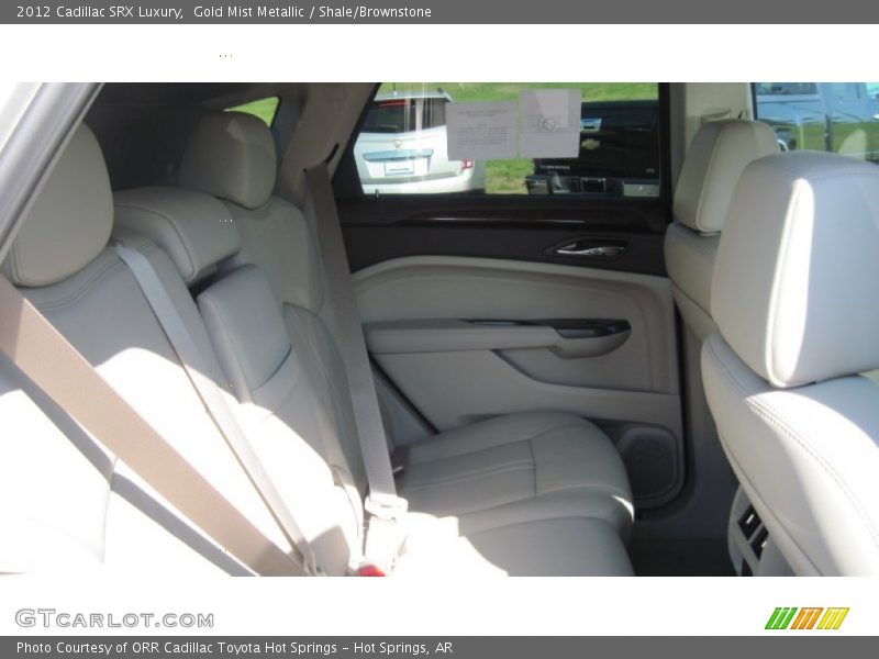 Gold Mist Metallic / Shale/Brownstone 2012 Cadillac SRX Luxury