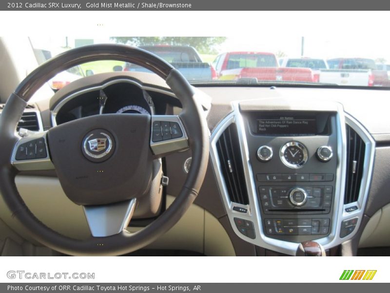 Gold Mist Metallic / Shale/Brownstone 2012 Cadillac SRX Luxury