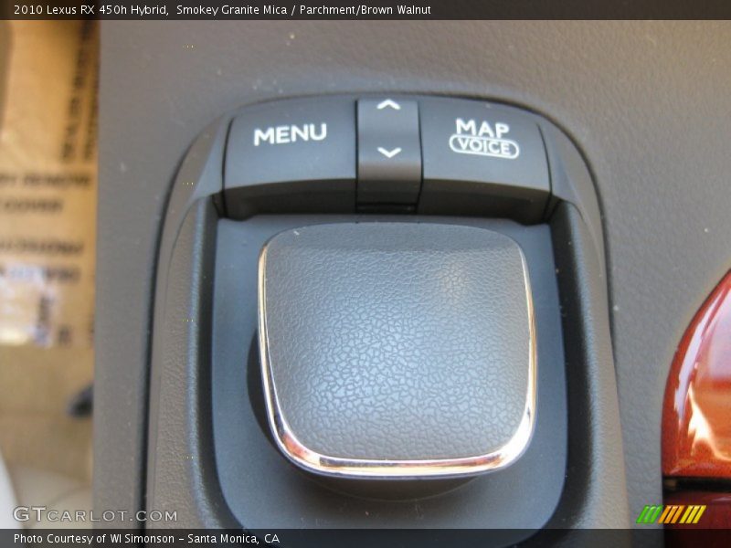 Smokey Granite Mica / Parchment/Brown Walnut 2010 Lexus RX 450h Hybrid