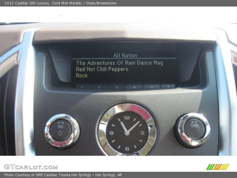 Gold Mist Metallic / Shale/Brownstone 2012 Cadillac SRX Luxury
