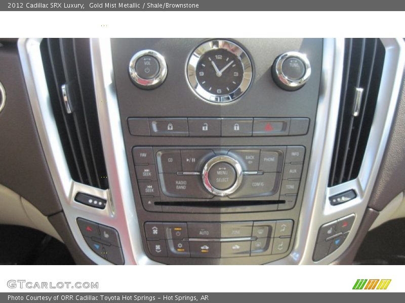 Gold Mist Metallic / Shale/Brownstone 2012 Cadillac SRX Luxury