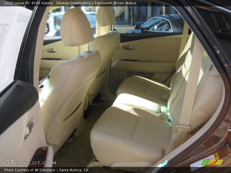 Smokey Granite Mica / Parchment/Brown Walnut 2010 Lexus RX 450h Hybrid
