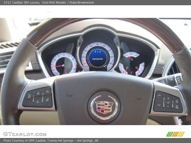 Gold Mist Metallic / Shale/Brownstone 2012 Cadillac SRX Luxury