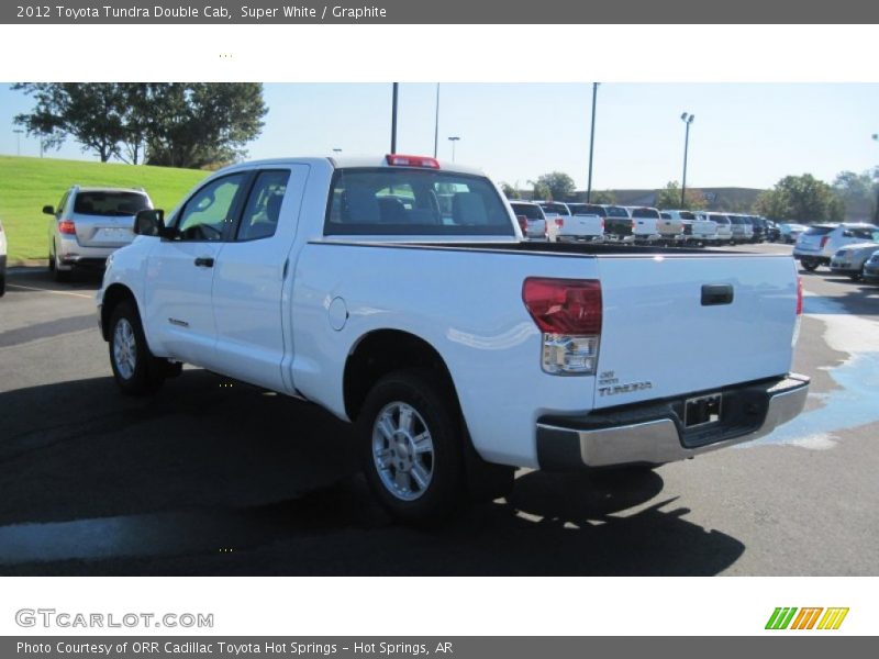 Super White / Graphite 2012 Toyota Tundra Double Cab
