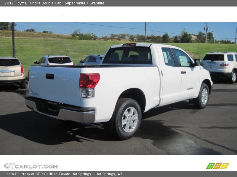 Super White / Graphite 2012 Toyota Tundra Double Cab