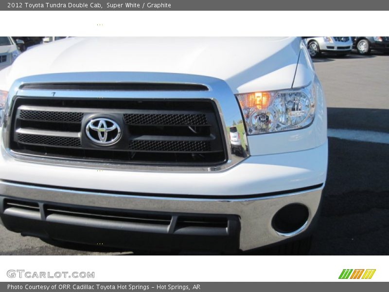 Super White / Graphite 2012 Toyota Tundra Double Cab