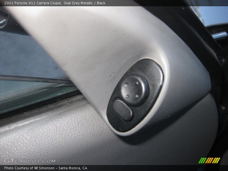 Seal Grey Metallic / Black 2001 Porsche 911 Carrera Coupe