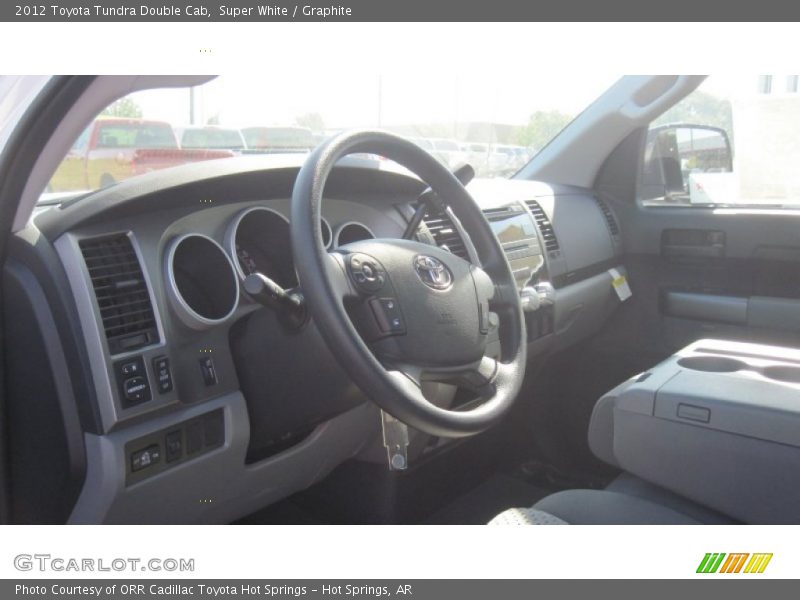 Super White / Graphite 2012 Toyota Tundra Double Cab