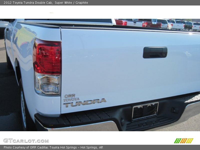 Super White / Graphite 2012 Toyota Tundra Double Cab