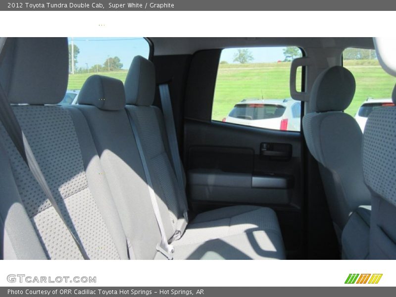 Super White / Graphite 2012 Toyota Tundra Double Cab