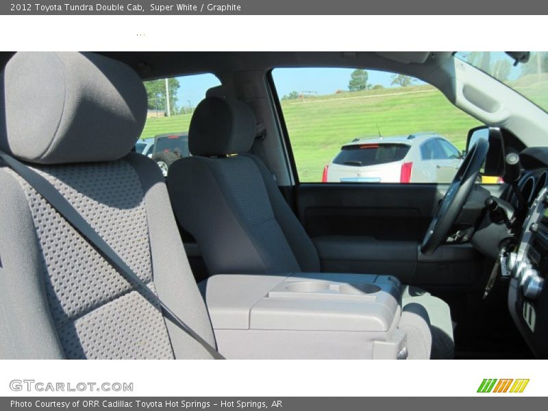 Super White / Graphite 2012 Toyota Tundra Double Cab