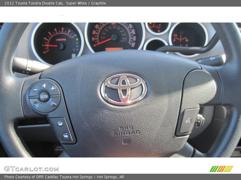 Super White / Graphite 2012 Toyota Tundra Double Cab