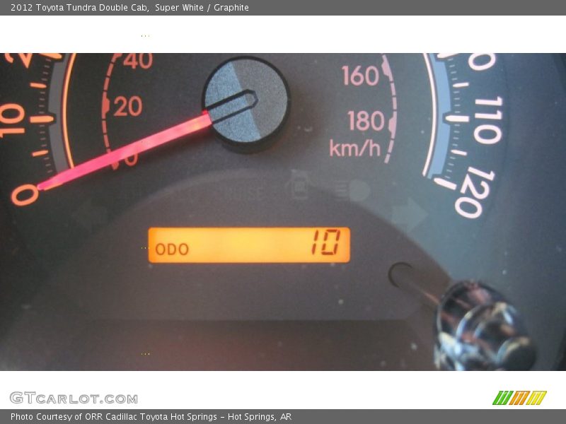 Super White / Graphite 2012 Toyota Tundra Double Cab