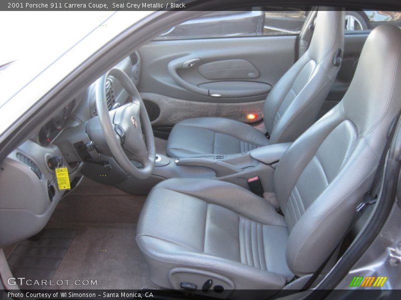  2001 911 Carrera Coupe Black Interior