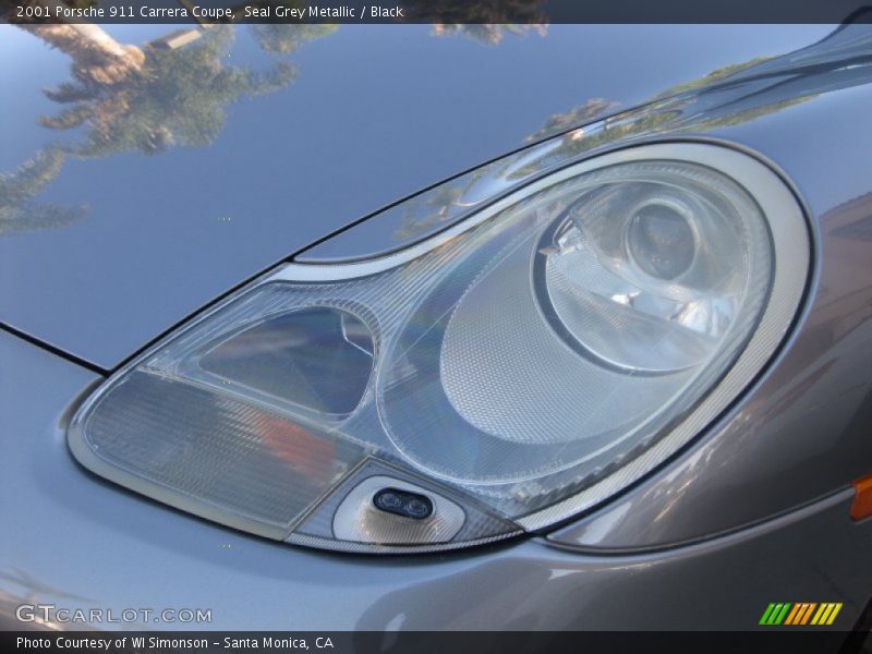 Seal Grey Metallic / Black 2001 Porsche 911 Carrera Coupe