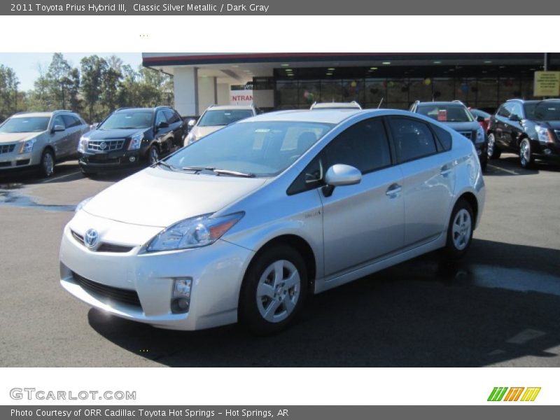 Classic Silver Metallic / Dark Gray 2011 Toyota Prius Hybrid III