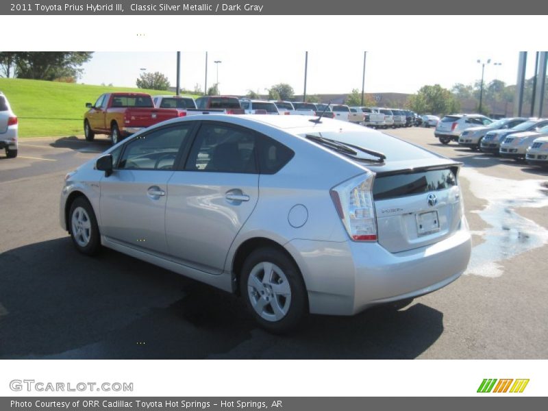 Classic Silver Metallic / Dark Gray 2011 Toyota Prius Hybrid III