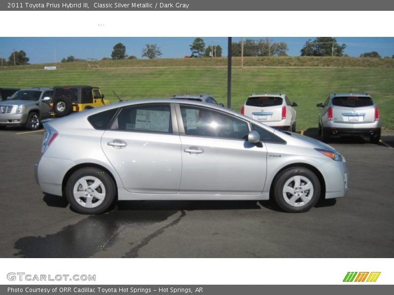  2011 Prius Hybrid III Classic Silver Metallic