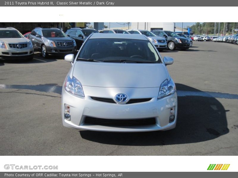 Classic Silver Metallic / Dark Gray 2011 Toyota Prius Hybrid III
