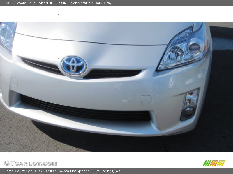 Classic Silver Metallic / Dark Gray 2011 Toyota Prius Hybrid III