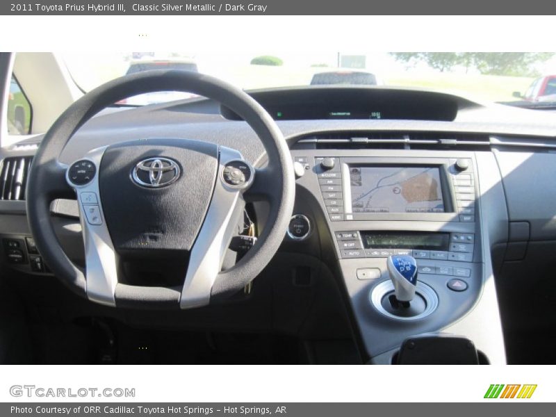 Classic Silver Metallic / Dark Gray 2011 Toyota Prius Hybrid III