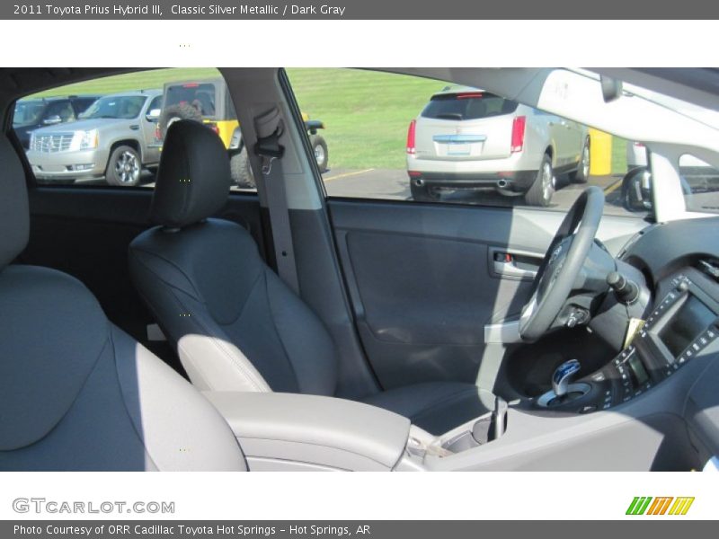 Classic Silver Metallic / Dark Gray 2011 Toyota Prius Hybrid III