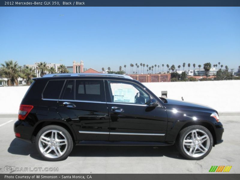 Black / Black 2012 Mercedes-Benz GLK 350
