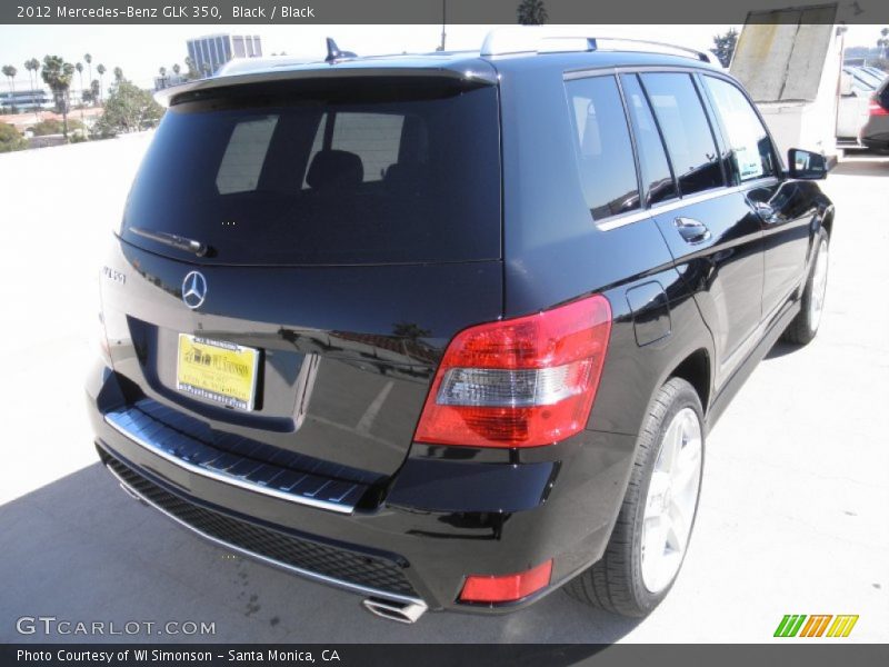 Black / Black 2012 Mercedes-Benz GLK 350