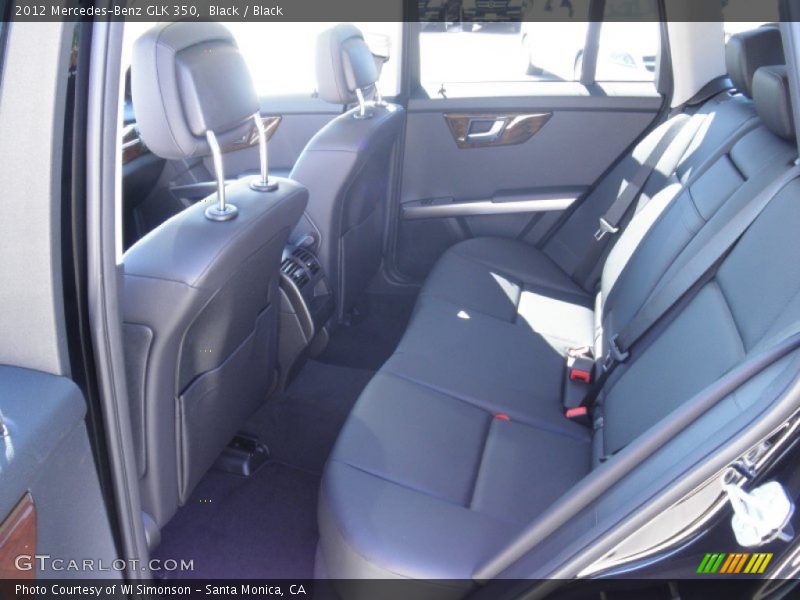 Black / Black 2012 Mercedes-Benz GLK 350