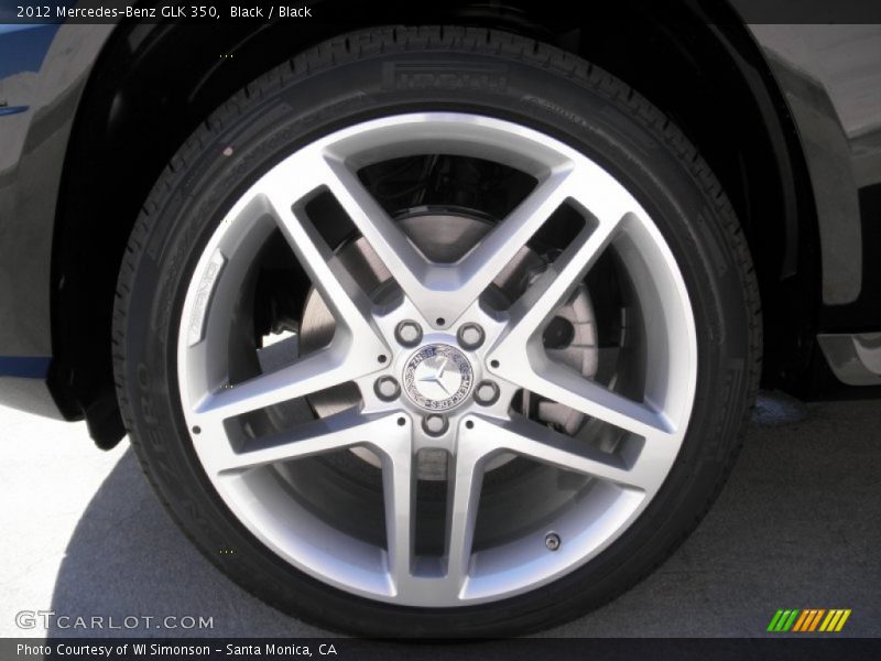 Black / Black 2012 Mercedes-Benz GLK 350