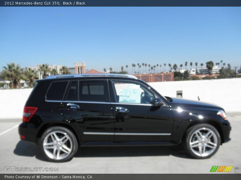 Black / Black 2012 Mercedes-Benz GLK 350