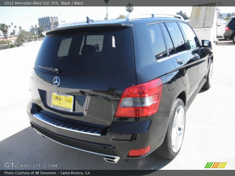 Black / Black 2012 Mercedes-Benz GLK 350