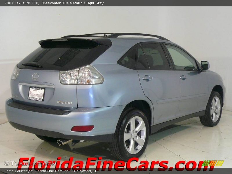 Breakwater Blue Metallic / Light Gray 2004 Lexus RX 330