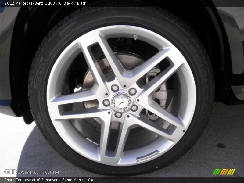 Black / Black 2012 Mercedes-Benz GLK 350
